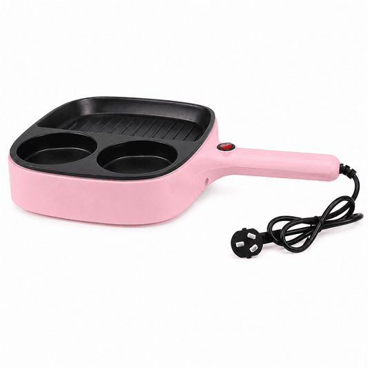 Multifunction Electric Breakfast Pan – 3-in-1 Non-Stick Cooking Skillet