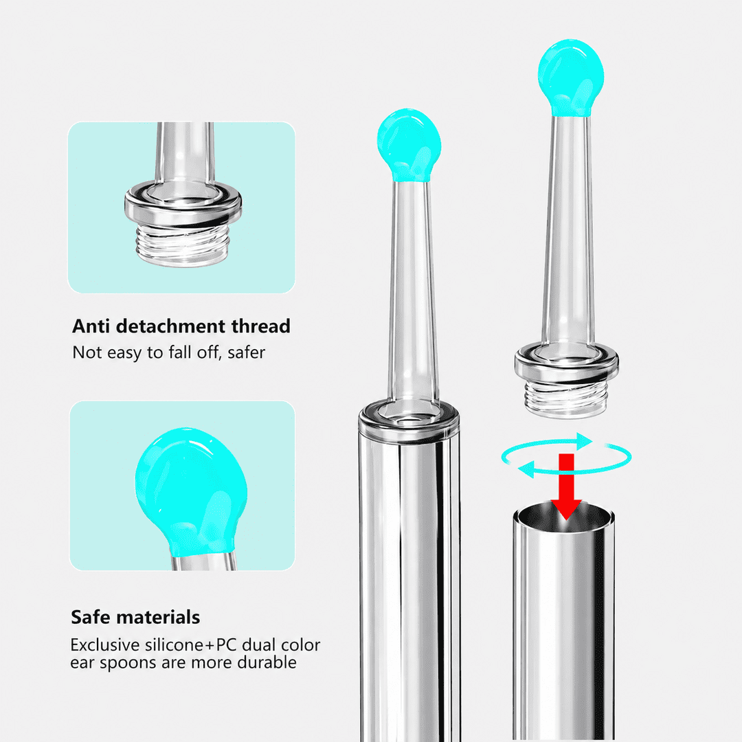 Smart WiFi Ear Cleaner with HD Camera – Visual Ear Wax Removal Tool