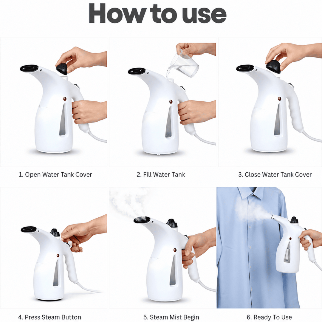 Portable Facial Steamer – Deep Cleansing & Hydrating Face Steam Machine for Glowing Skin