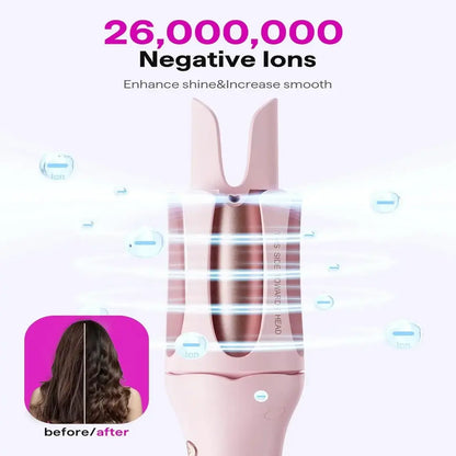 Automatic Hair Curler Pro – One-Touch Hair Styling Tool for Perfect Salon-Style Curls