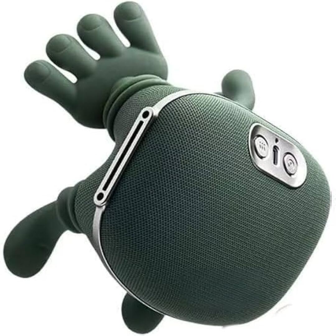 4D Deep Tissue Neck & Shoulder Massager – Rechargeable Shiatsu Massage Pillow with Heat