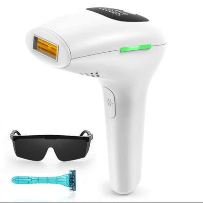 Professional IPL Laser Hair Removal Device – Permanent Hair Removal Handset for Women & Men (Face & Body)