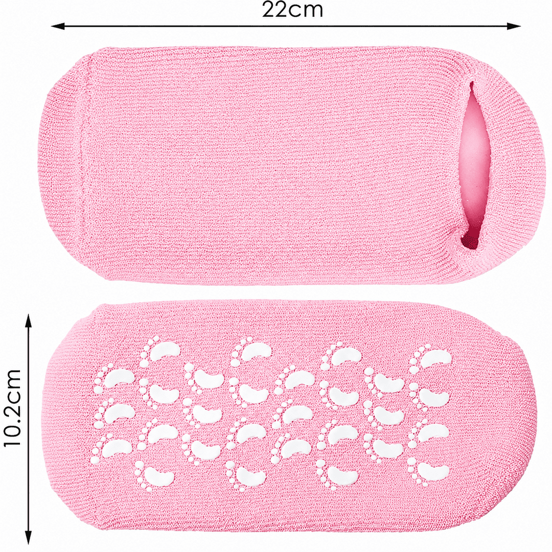 Moisturizing Gel Spa Socks – Overnight Heel Repair & Deep Hydration Foot Care Socks