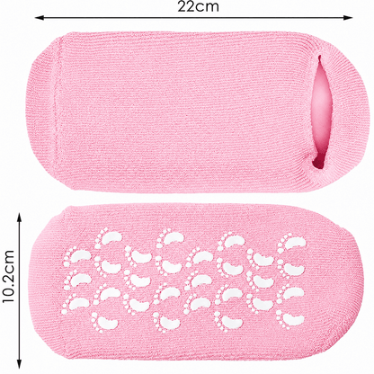 Moisturizing Gel Spa Socks – Overnight Heel Repair & Deep Hydration Foot Care Socks