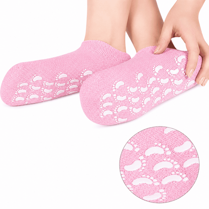 Moisturizing Gel Spa Socks – Overnight Heel Repair & Deep Hydration Foot Care Socks