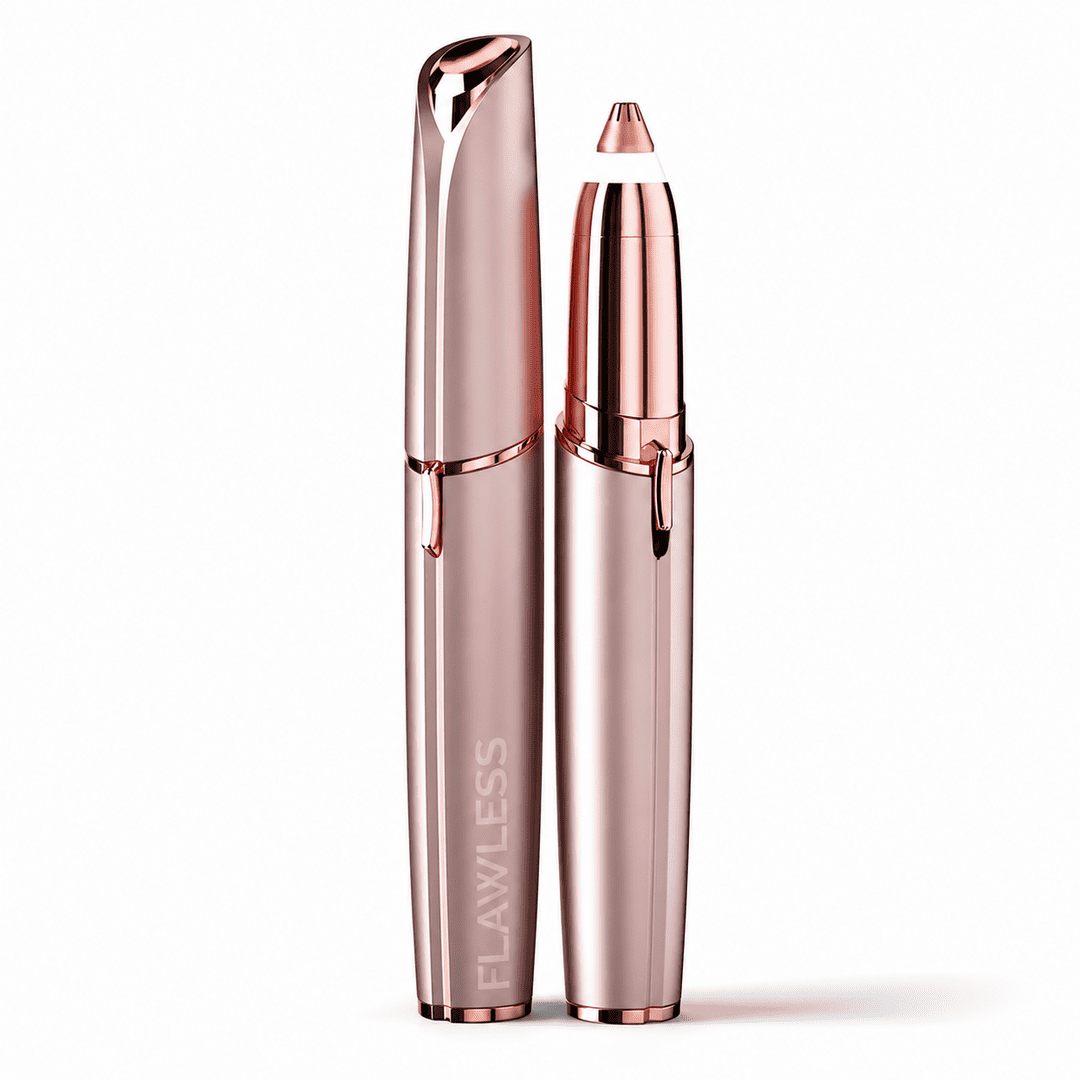 Flawless Electric Eyebrow Trimmer – Precision Facial Hair Remover for Women with LED Light