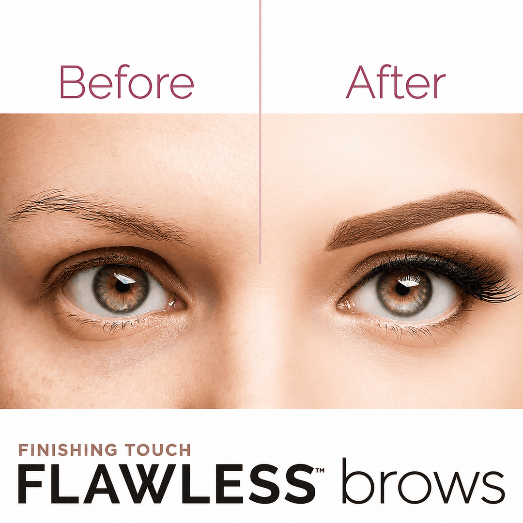 Flawless Electric Eyebrow Trimmer – Precision Facial Hair Remover for Women with LED Light