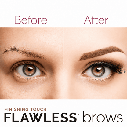 Flawless Electric Eyebrow Trimmer – Precision Facial Hair Remover for Women with LED Light