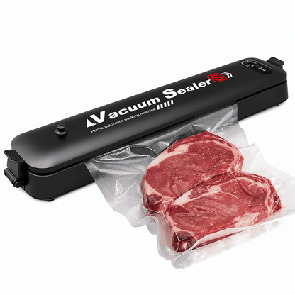 Premium Automatic Vacuum Sealer Machine – Food Saver Vacuum Packing & Sealing System for Meat, Fish, Fruits & Vegetables