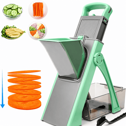 Multi-Function Vegetable Cutter & Slicer with Adjustable Thickness