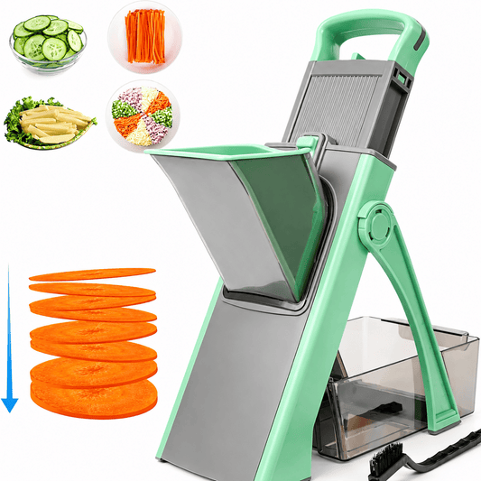 Multi-Function Vegetable Cutter & Slicer with Adjustable Thickness