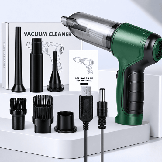Portable Cordless Handheld Vacuum Cleaner & Air Blower – 5500Pa Powerful Suction for Car, Home & Office Cleaning