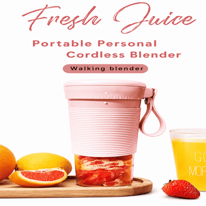 Portable Electric Juicer Cup | USB Rechargeable Blender Bottle for Smoothies, Shakes & Fresh Juice