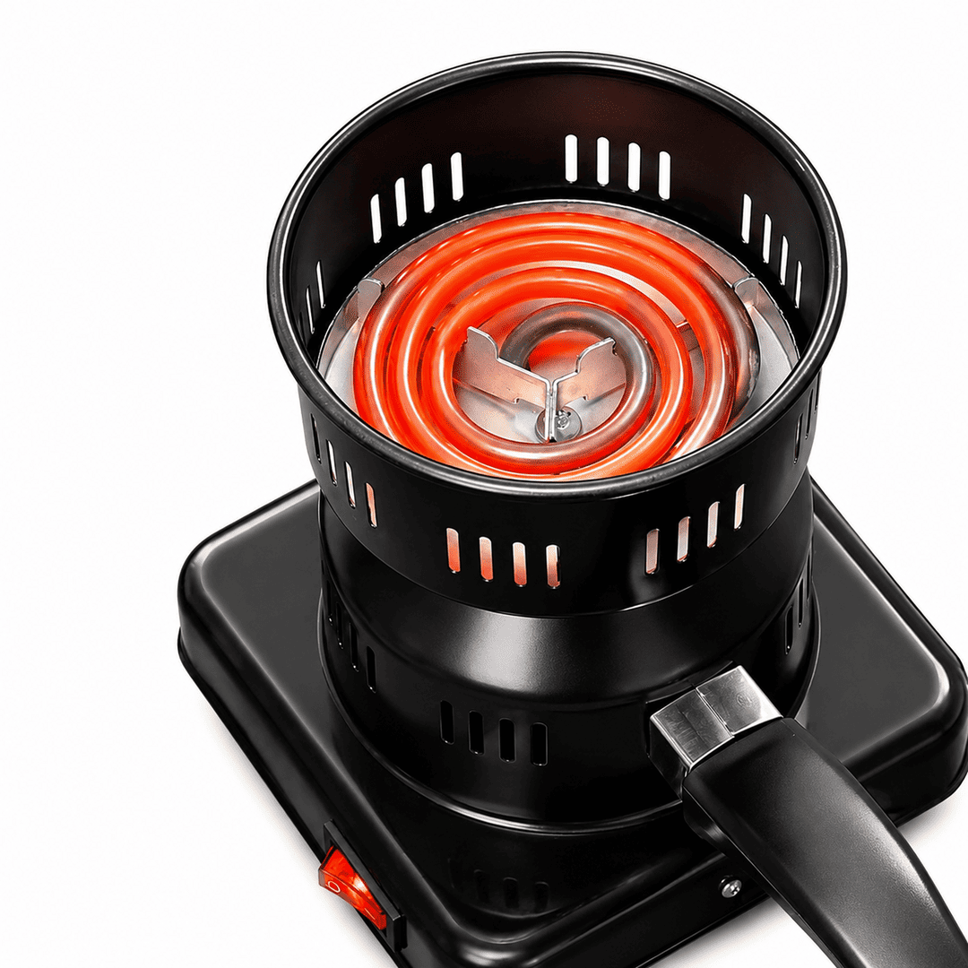 Portable Electric Hookah Coal Burner | Quick Heat Charcoal Starter