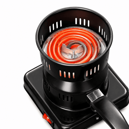 Portable Electric Hookah Coal Burner | Quick Heat Charcoal Starter