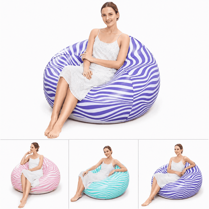 Portable Air Bean Bag Sofa | Soft & Comfortable Indoor Lounge Chair