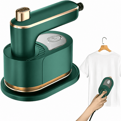 Mini Handheld Steam Iron – Compact Travel Garment Steamer with Dry & Wet Ironing