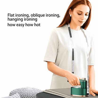 Mini Handheld Steam Iron – Compact Travel Garment Steamer with Dry & Wet Ironing