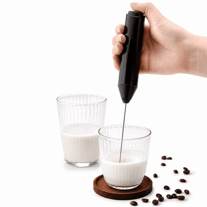 Powerful Mini Mixer for Coffee, Matcha, Protein Shakes & Cream