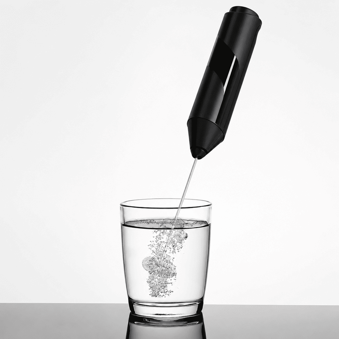 Powerful Mini Mixer for Coffee, Matcha, Protein Shakes & Cream