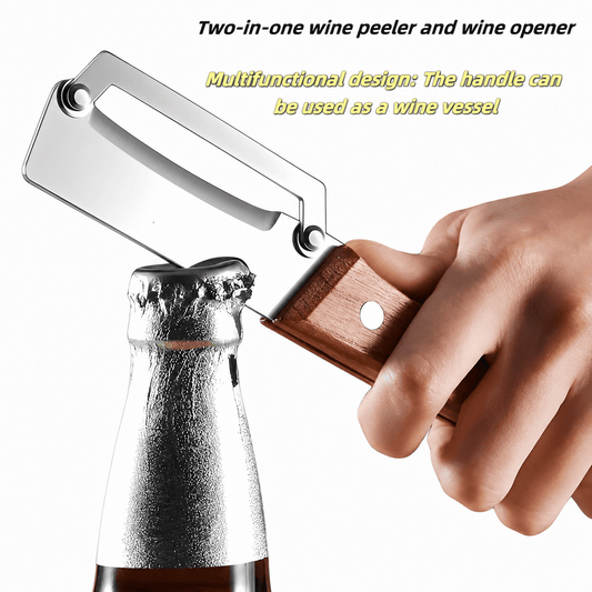 Premium 2-in-1 Bottle Opener & Vegetable Peeler