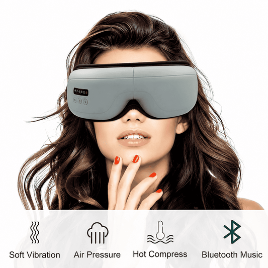Smart Eye Massager with Heat Compression & Vibration – 5 Relaxing Massage Modes