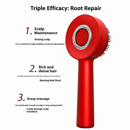 Red Light Therapy Hair Growth Comb – Electric Scalp Massager & Hair Care Brush
