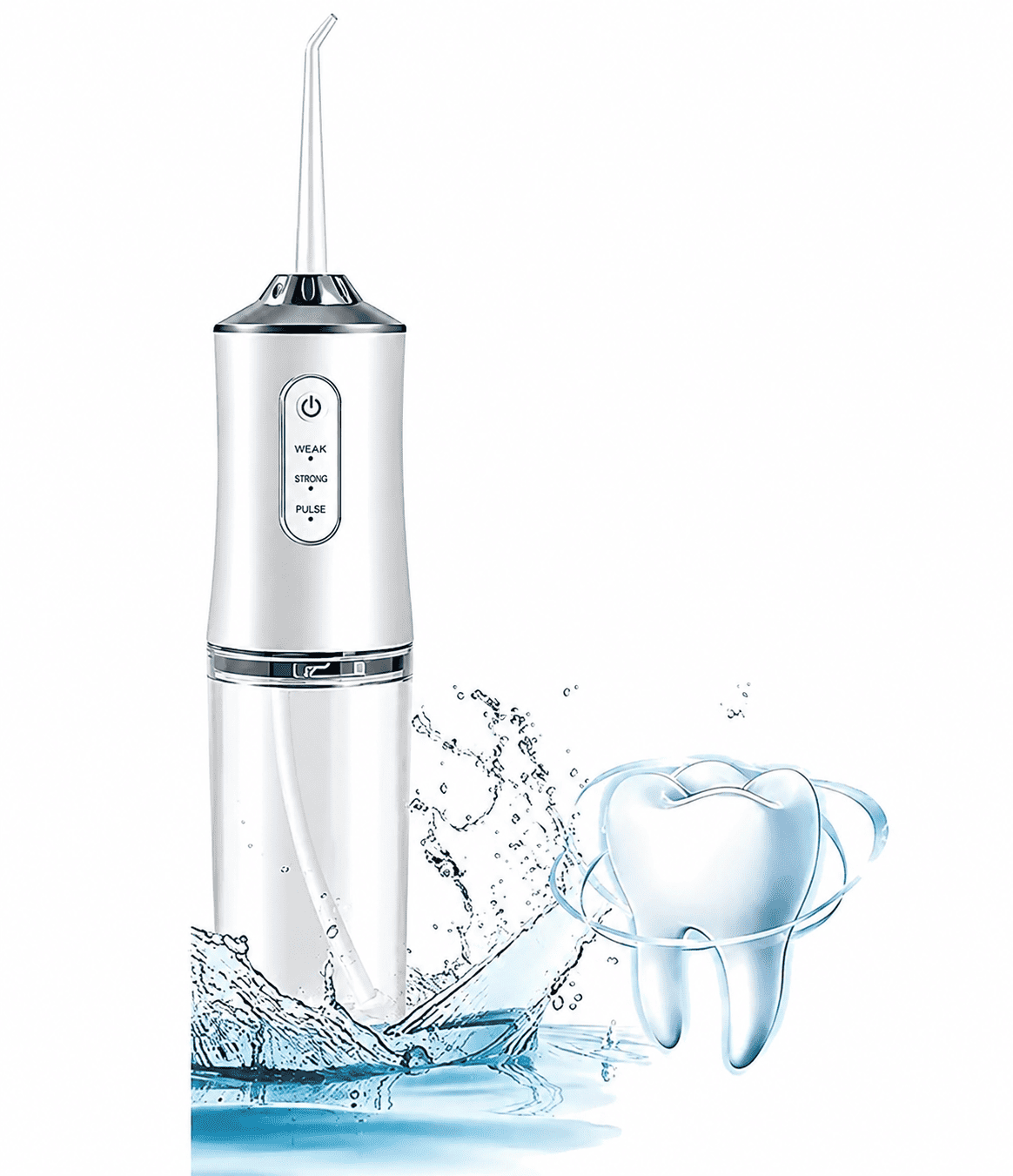 Portable Water Flosser – Rechargeable Cordless Oral Irrigator for Deep Teeth Cleaning