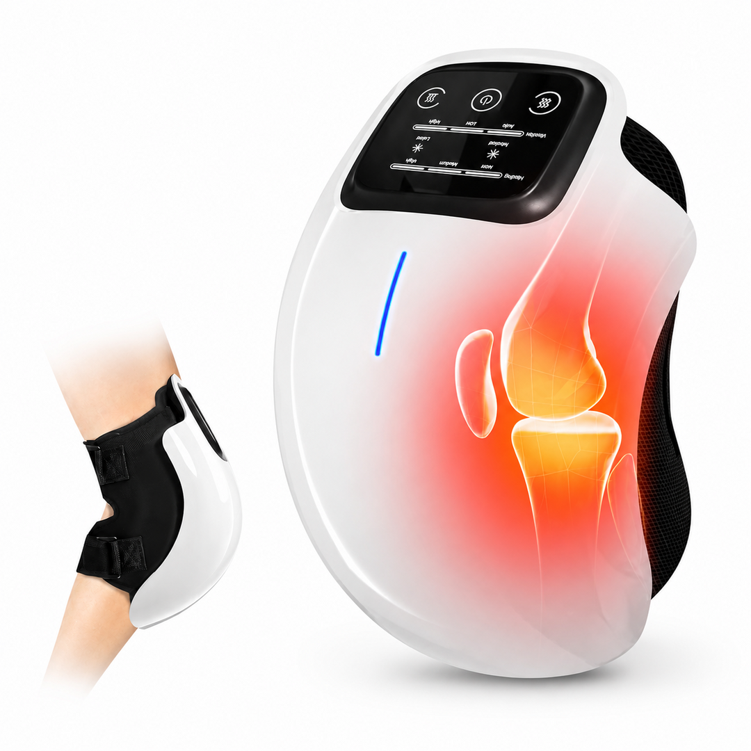 Premium Electric Heated Knee Massager – 3-Level Heat Therapy for Knee Pain Relief