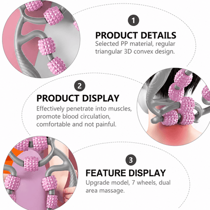 3D Roller Body Massager | Full Body Muscle Relaxation Tool