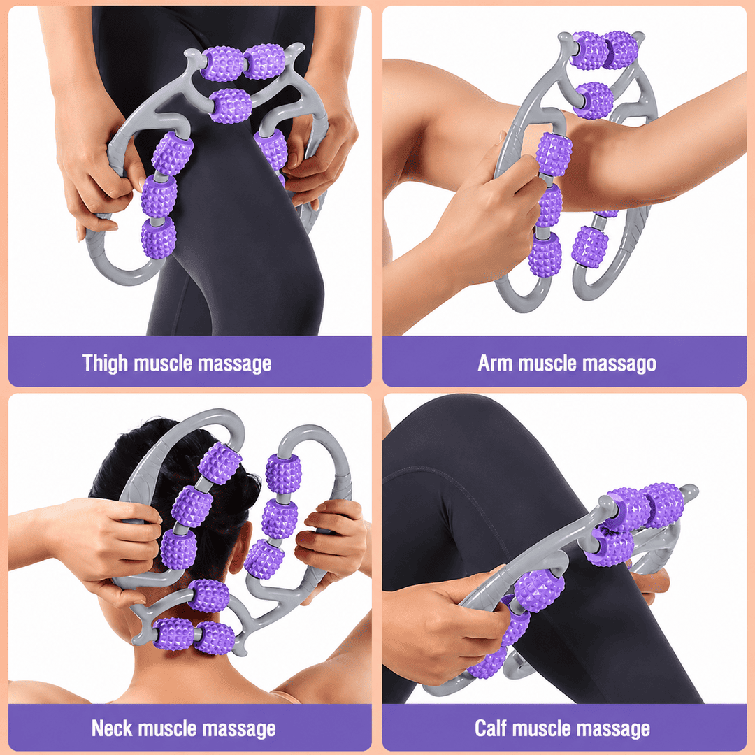 3D Roller Body Massager | Full Body Muscle Relaxation Tool