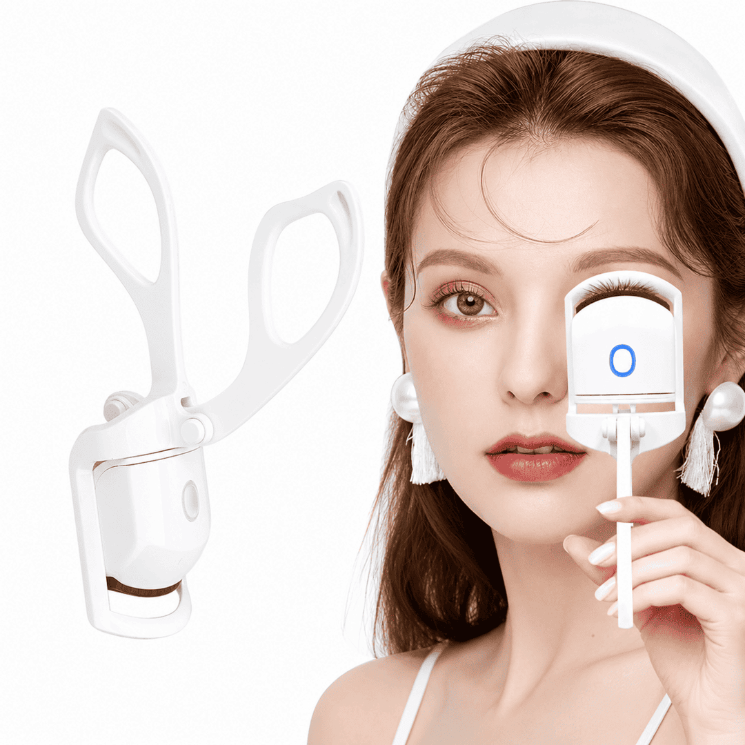 USB Rechargeable Heated Eyelash Curler – Professional Long-Lasting Lash Lifting Tool