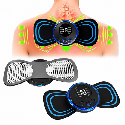Rechargeable Smart EMS Muscle Stimulator Massager – USB Charging Digital Pain Relief Patch