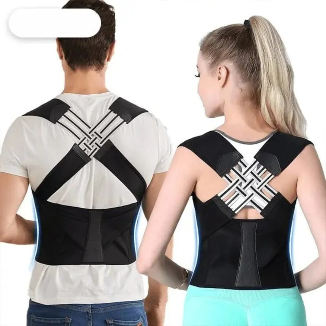 Adjustable Posture Corrector Back Support Belt – Shoulder & Spine Alignment Brace