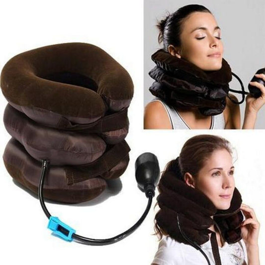Inflatable Cervical Neck Traction Collar – Adjustable Neck Support & Pain Relief Device