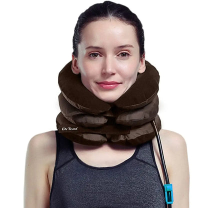 Inflatable Cervical Neck Traction Collar – Adjustable Neck Support & Pain Relief Device