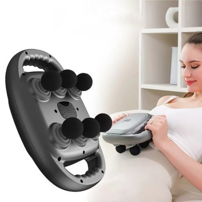 6-Head Handheld Deep Tissue Body Massager – Full Body Relaxation & Muscle Relief Tool
